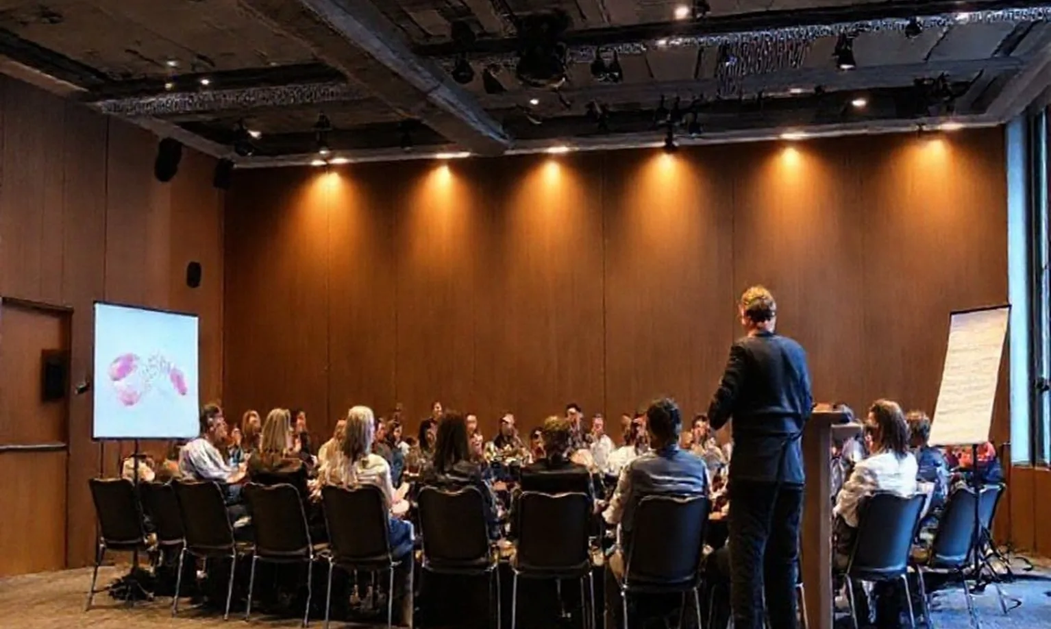 Professional speaking practice venue